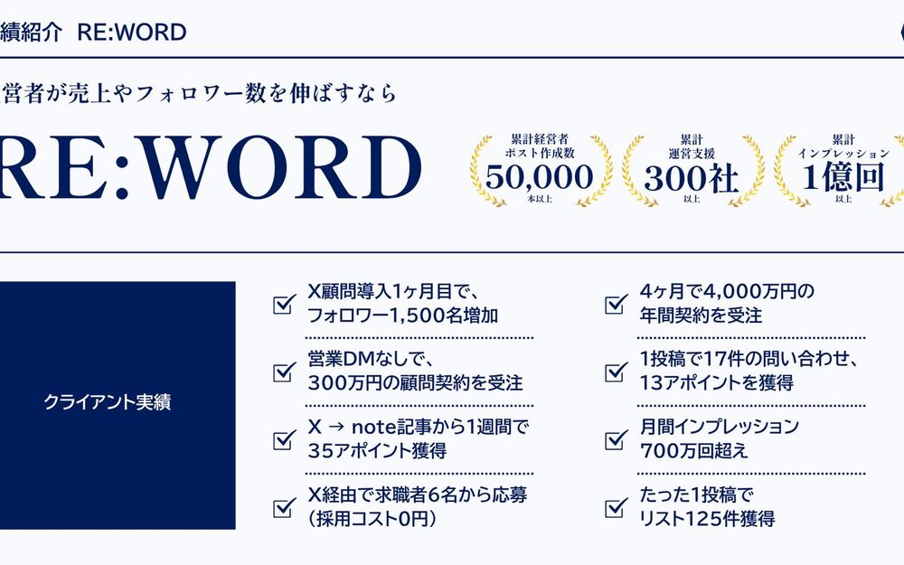 RE:SLIDEが仕上げた資料 7枚目